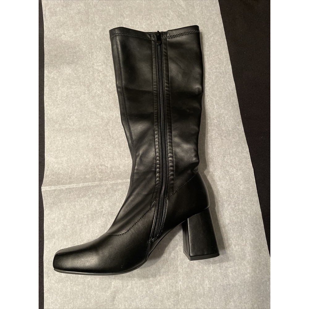 DREAM PAIRS Women's Chunky Heel Knee High Boots- Size 8.5